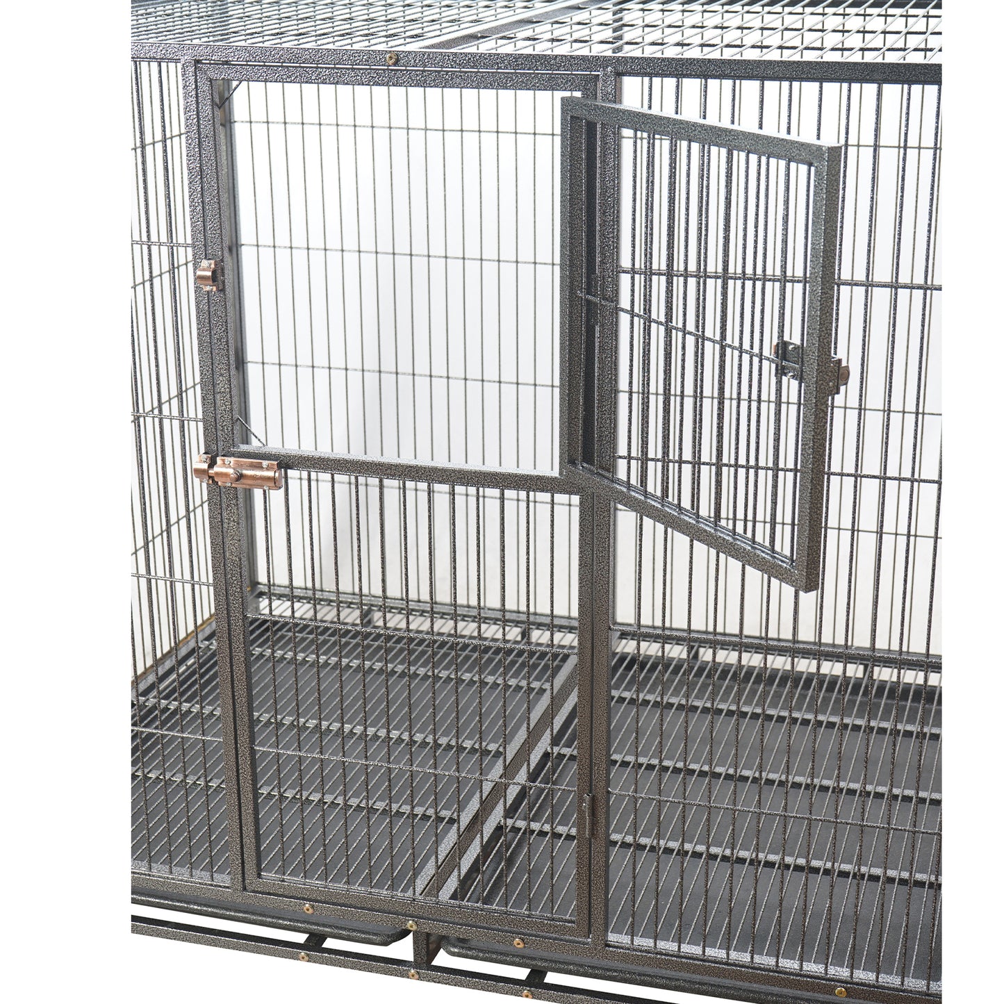 YES4PETS XXL Pet Dog Cat Cage Metal Crate Kennel Portable Puppy Cat Rabbit House Pet Care > Coops & Hutches > Small Animal Habitats & Cages Woofy and Whiskers