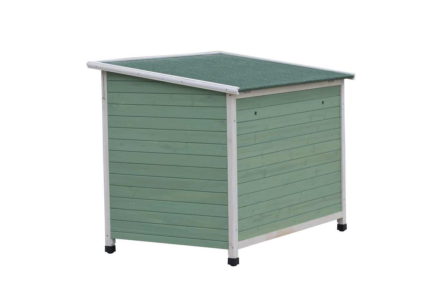 YES4PETS Medium Timber Pet Dog Kennel House Puppy Wooden Timber Cabin With Stripe Pet Care > Dog Supplies > Dog Kennels Woofy and Whiskers
