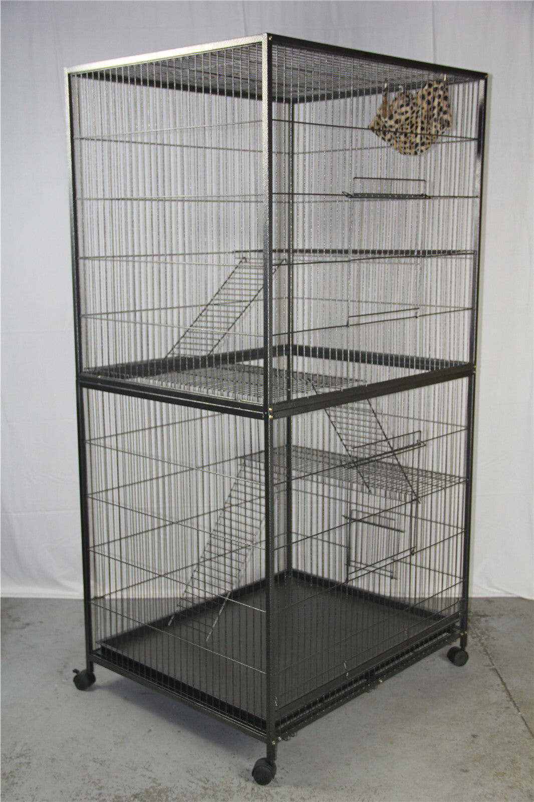YES4PETS 3 X Platforms & 3 X Ladders For 180 cm Ferret Cat Bird Parrot Cage Pet Care > Bird > Bird Cages & Stands YES4PETS