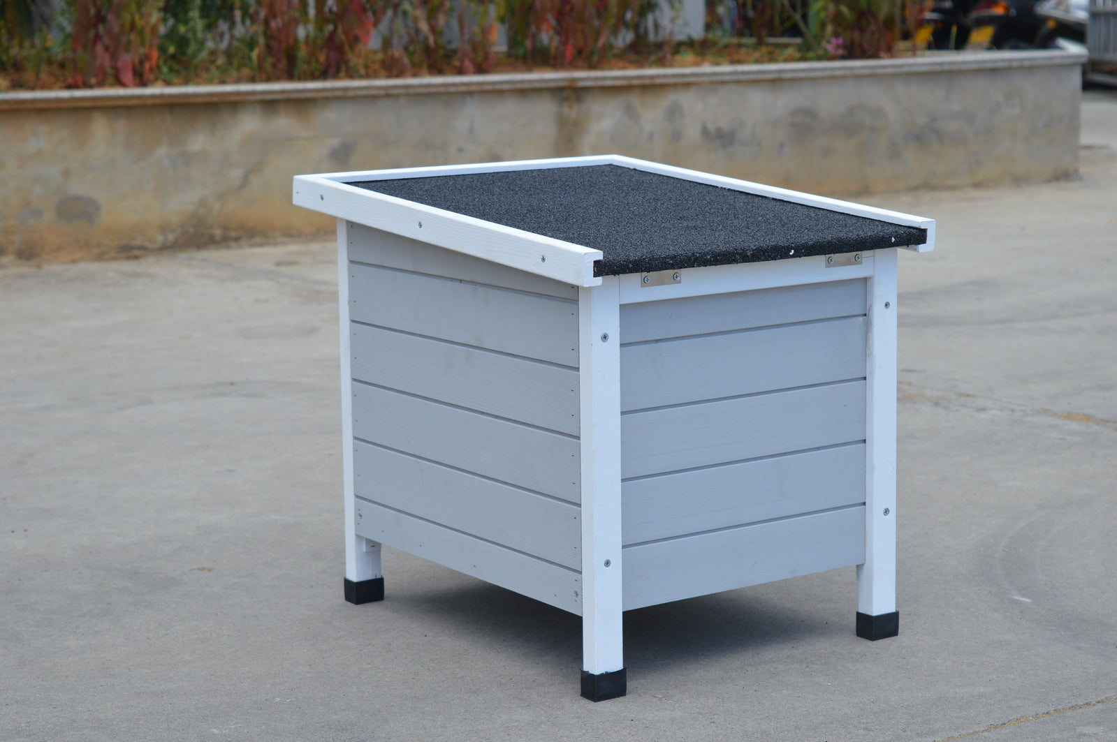 YES4PETS Grey Small Chicken Coop Rabbit Hutch Ferret Cage Guinea Pig Dog Cat Nesting Box Pet Care > Coops & Hutches > Small Animal Habitats & Cages YES4PETS