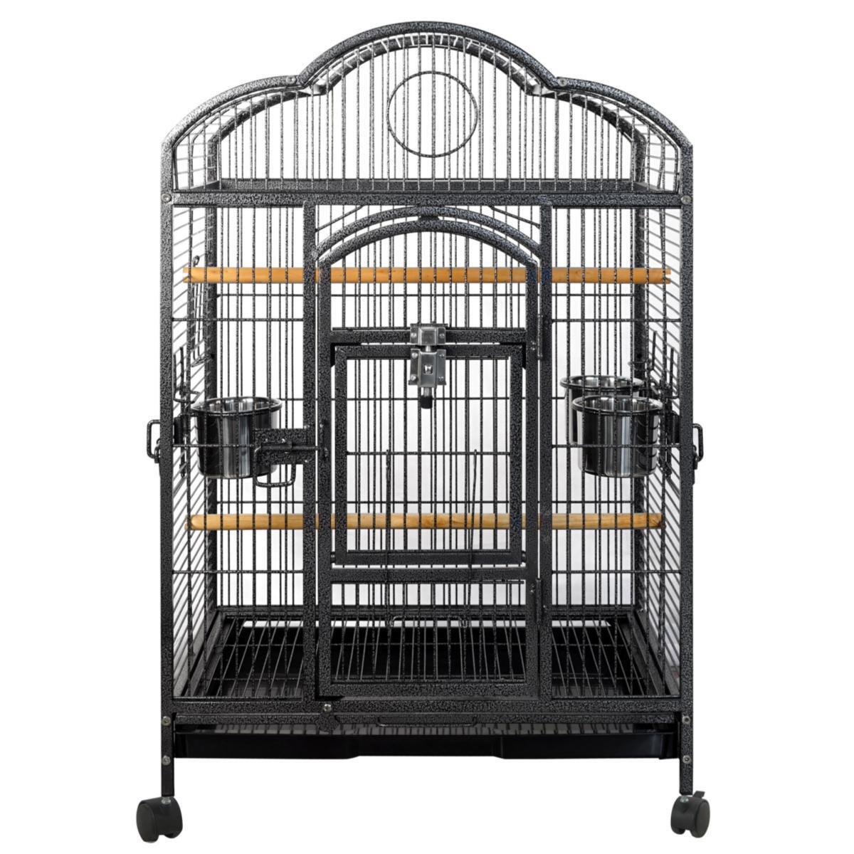 YES4PETS Bird Budgie Cage Parrot Aviary Carrier With Wheel Pet Care > Bird > Bird Cages & Stands YES4PETS
