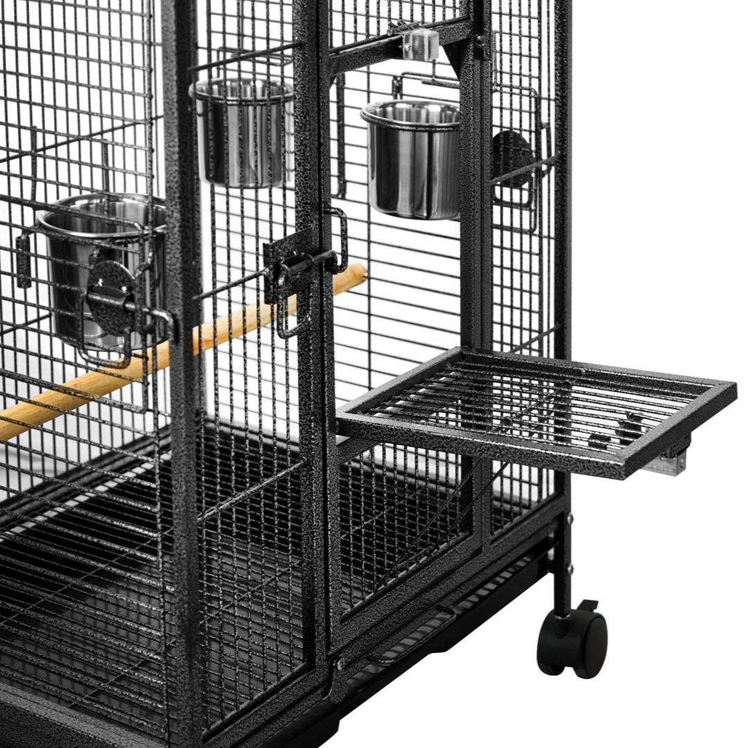 YES4PETS Bird Budgie Cage Parrot Aviary Carrier With Wheel Pet Care > Bird > Bird Cages & Stands YES4PETS