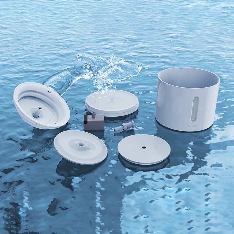 PETKIT Eversweet SOLO 2 Wireless Smart Water Fountain 2L Pet Care > Cat Supplies > Cat Bowls, Feeders & Waterers Woofy and Whiskers