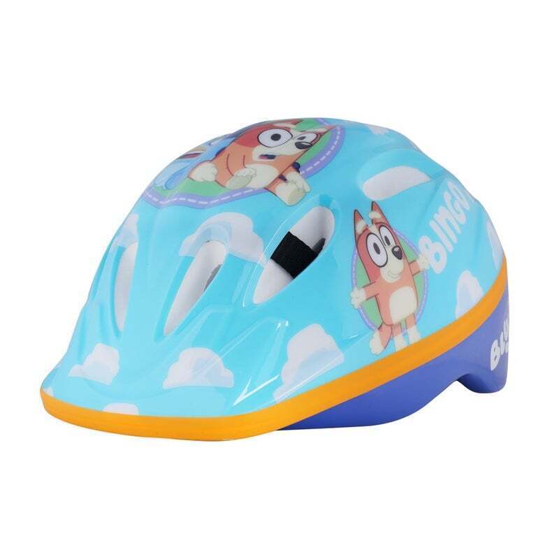 Bluey Toddler Bicycle Bike Helmet Bicycle - Blue - 52-56cm Child Sports & Fitness > Bikes & Accessories > Bicycle Helmets Woofy and Whiskers