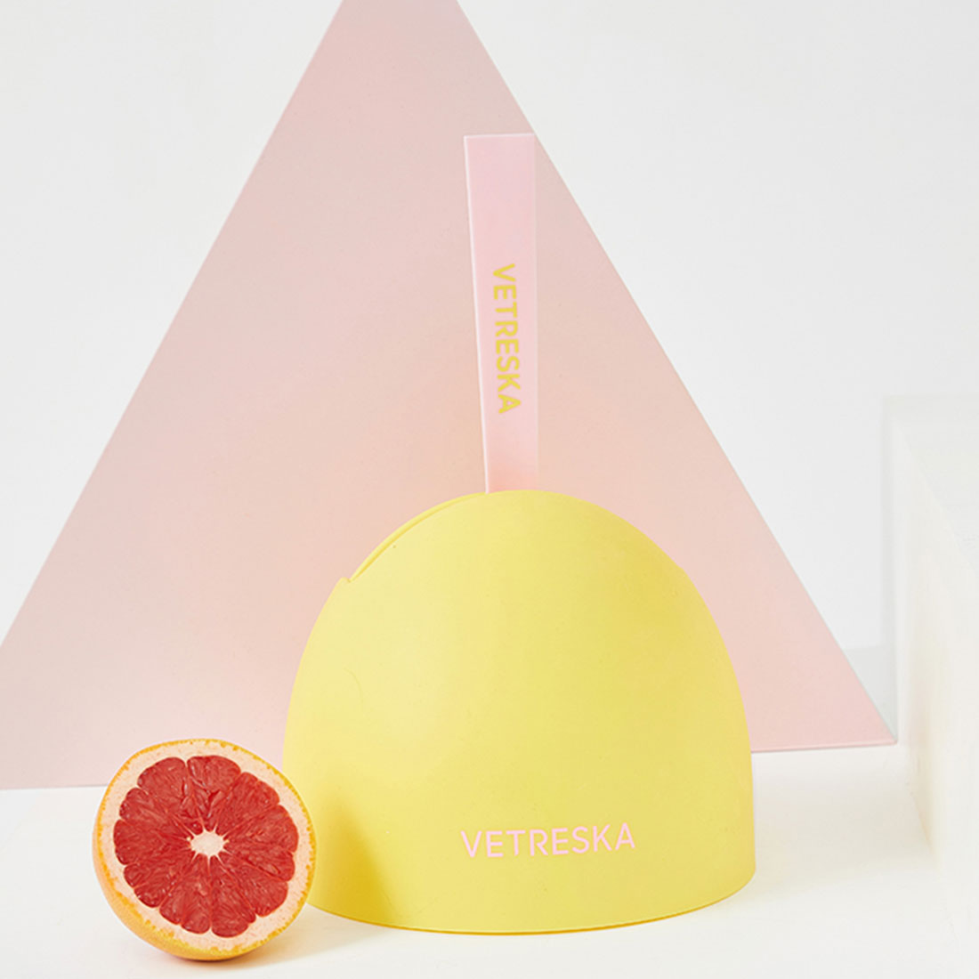 Vetreska Fruity Portable Cat Kitty Toilet Litter Box Tray House Lid Scoop Set Grapefruit Pet Care > Cat Supplies > Cat Litter Woofy and Whiskers
