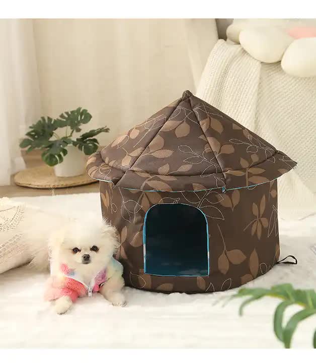 Outdoor Waterproof Cat House - Insulated, Weatherproof, Warm Shelter for Cats, Ideal for Winter Protection,Size: L 45*41cm Pet Care > Cat Supplies > Cat Furniture Woofy and Whiskers