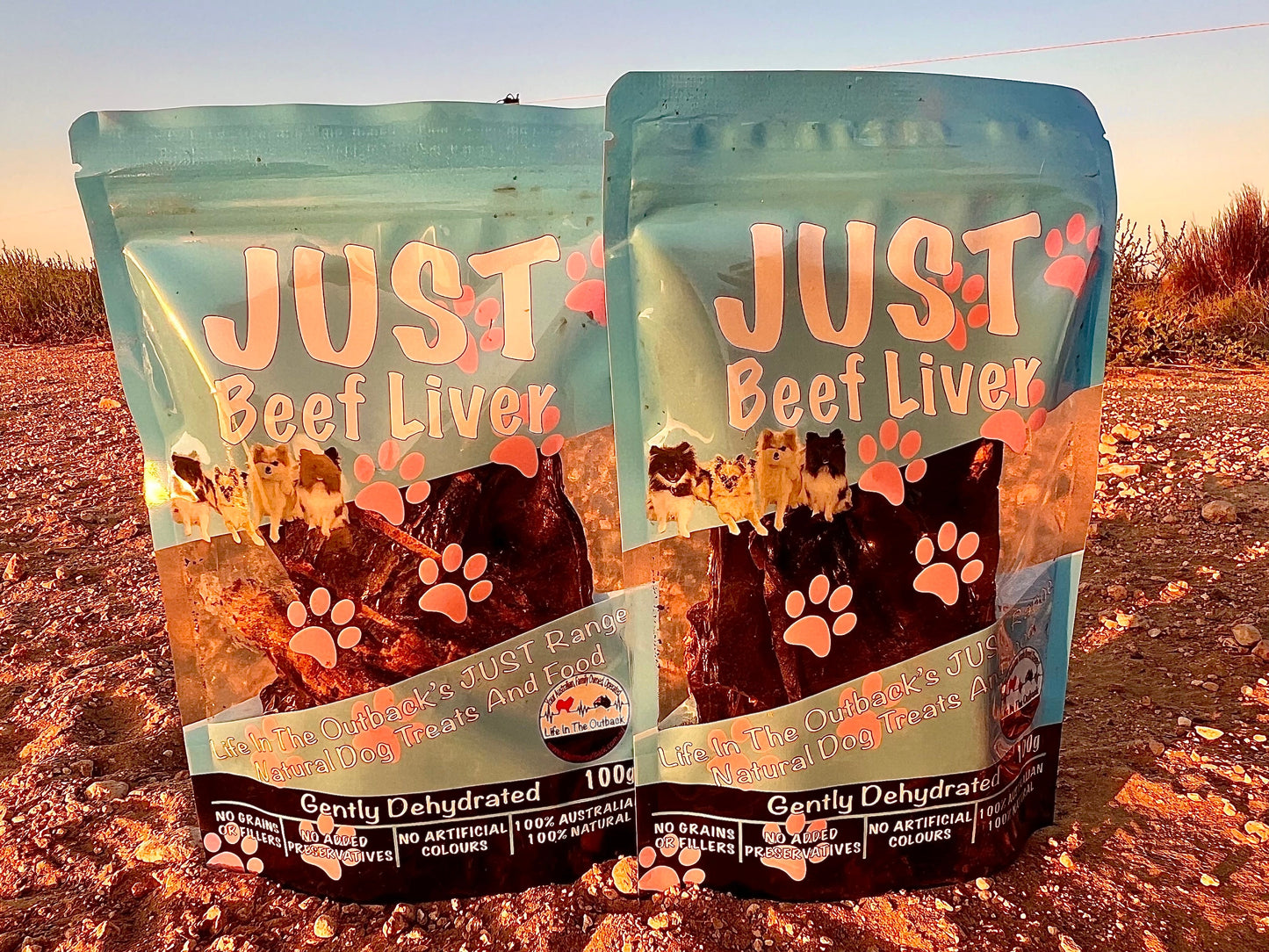 1x Just Beef Liver Pet Care > Pet Food > Dog Food Life in the outback