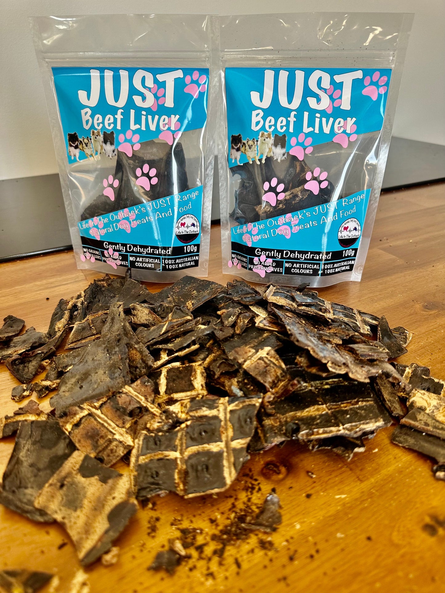 1x Just Beef Liver Pet Care > Pet Food > Dog Food Life in the outback