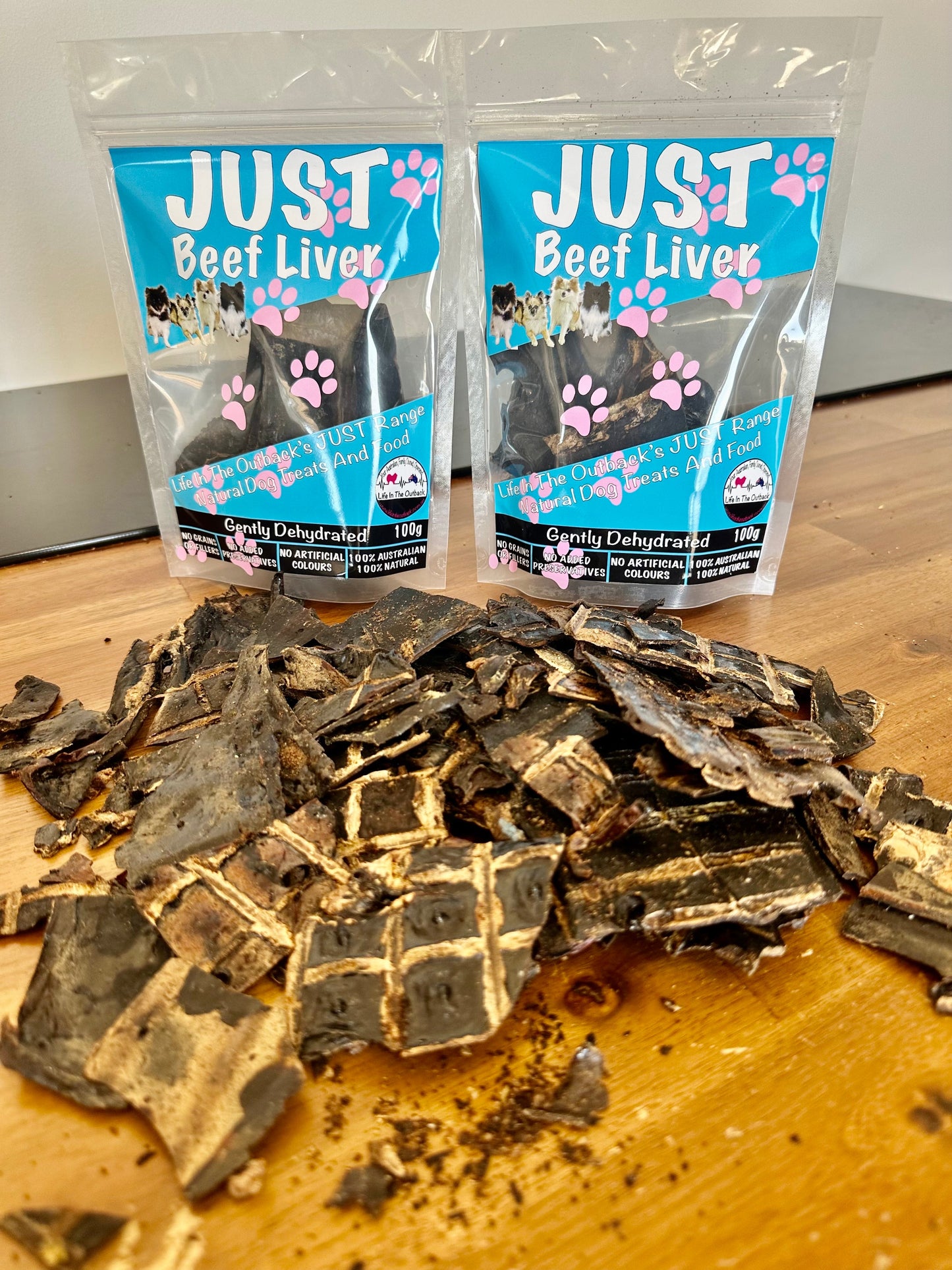 1x Just Beef Liver Pet Care > Pet Food > Dog Food Life in the outback