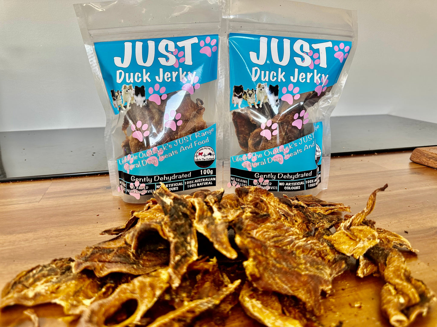 1x Just Duck Jerky Pet Care > Pet Food > Dog Food Life in the outback