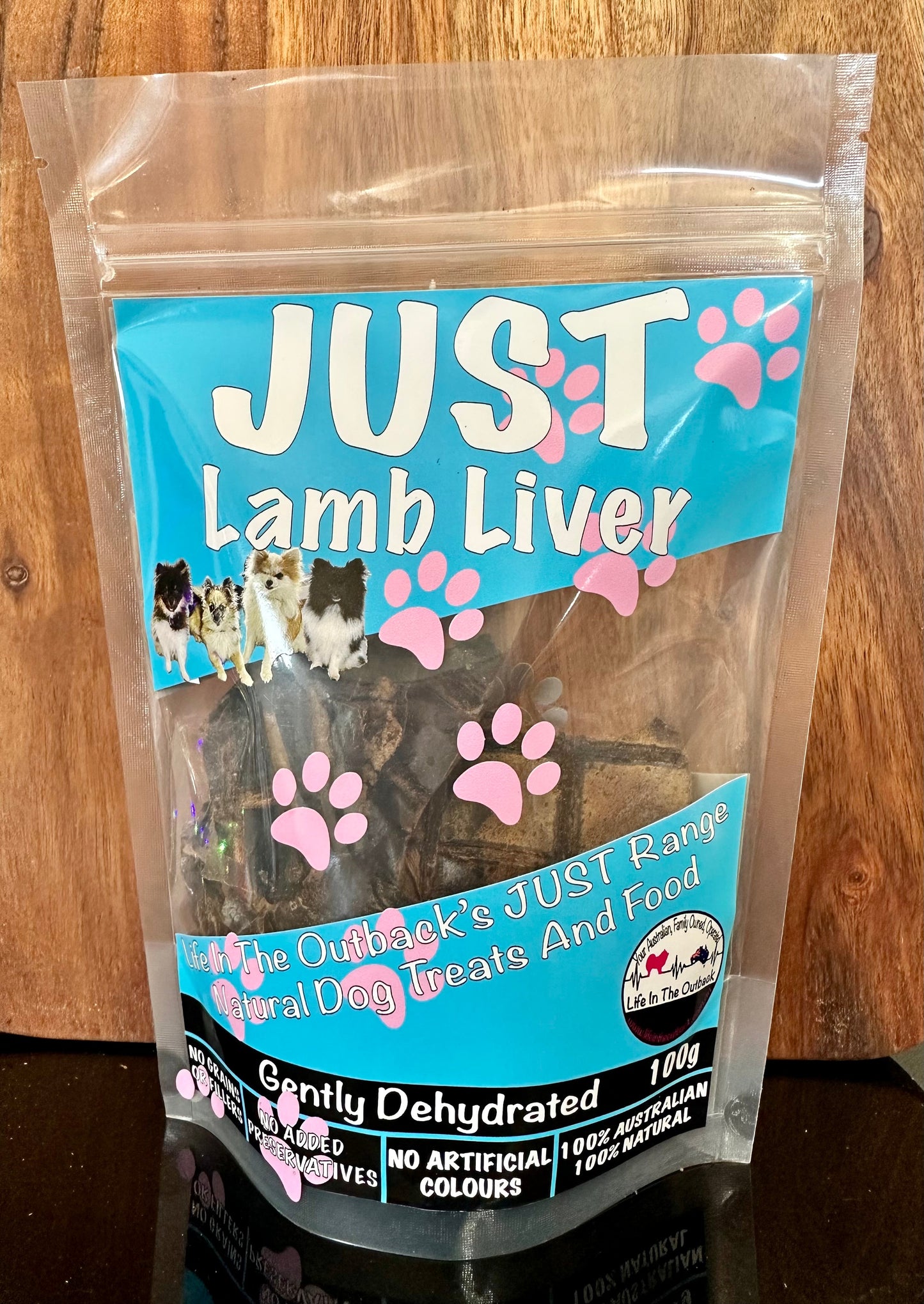 1x Just Lamb Liver Pet Care > Pet Food > Dog Food Life in the outback