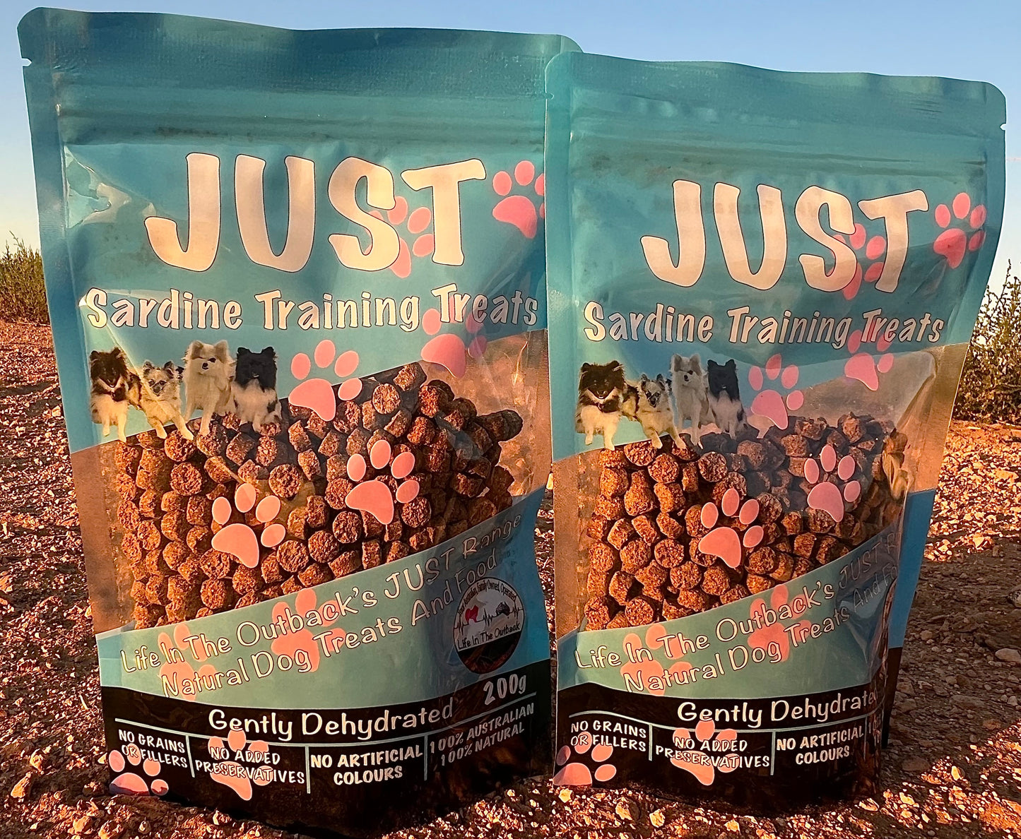 1x Just Sardine Training Treats - 100g Pet Care > Pet Food > Dog Food Life in the outback