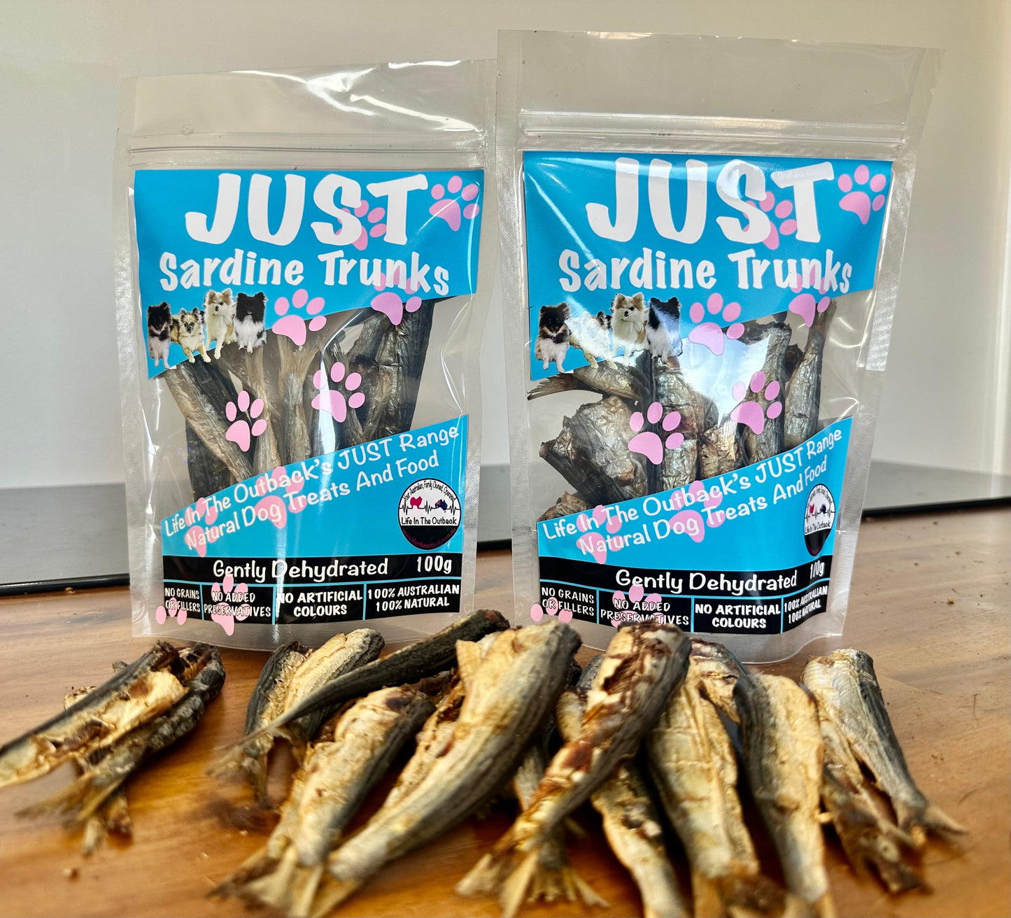 1x Just Sardine Trunks Pet Care > Pet Food > Dog Food Life in the outback