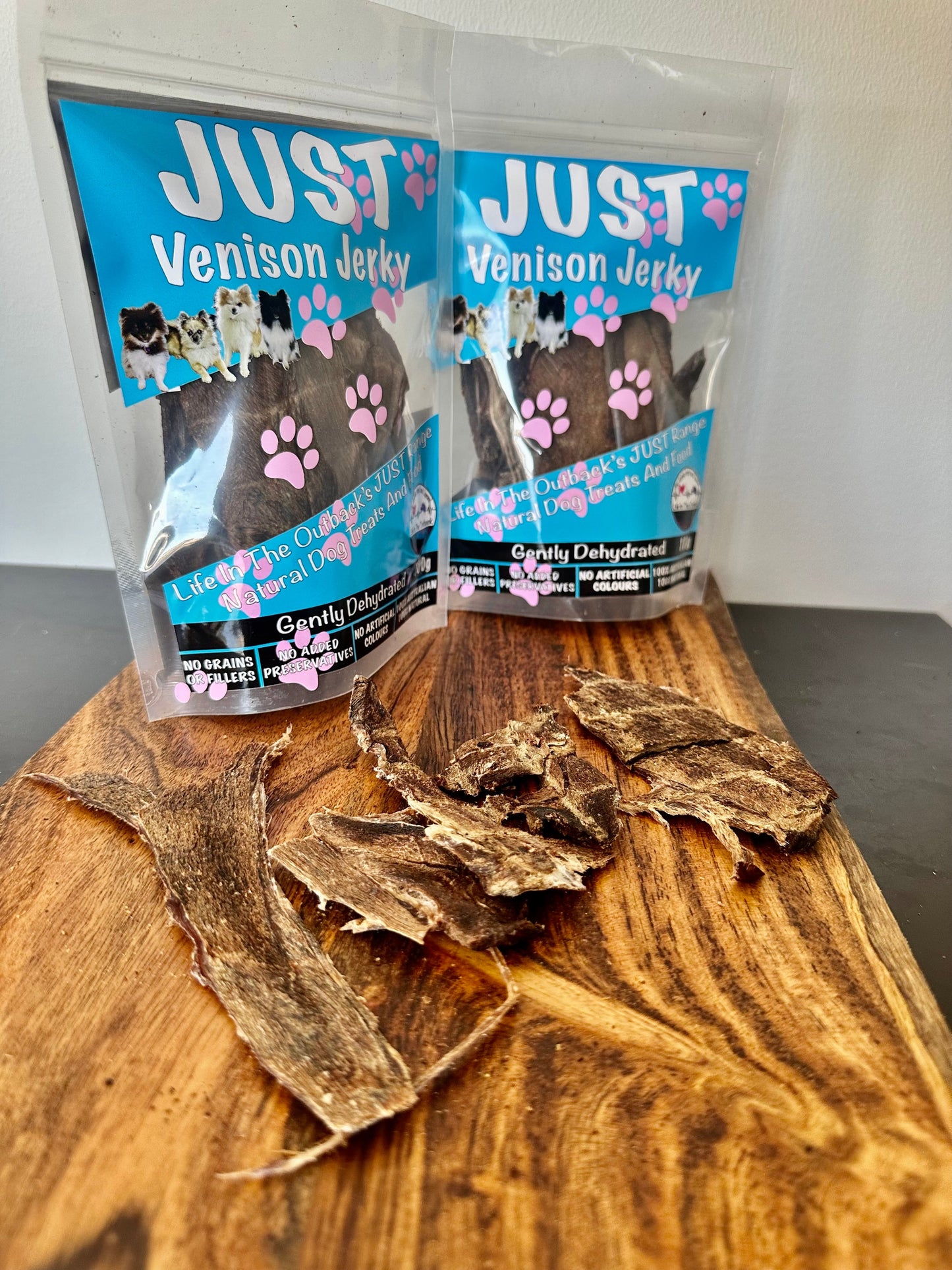 1x Just Venison Jerky Pet Care > Pet Food > Dog Food Life in the outback