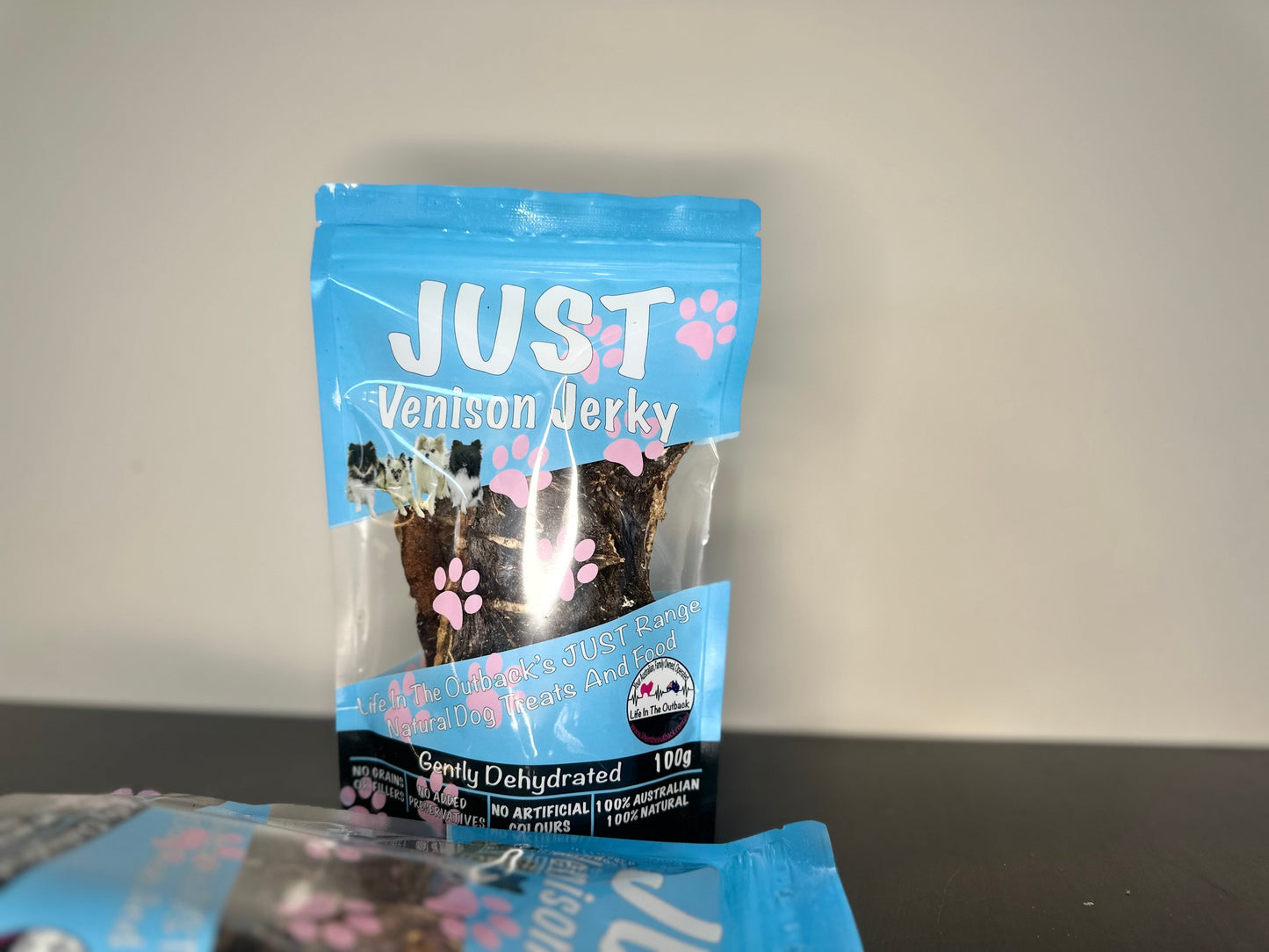 1x Just Venison Jerky Pet Care > Pet Food > Dog Food Life in the outback