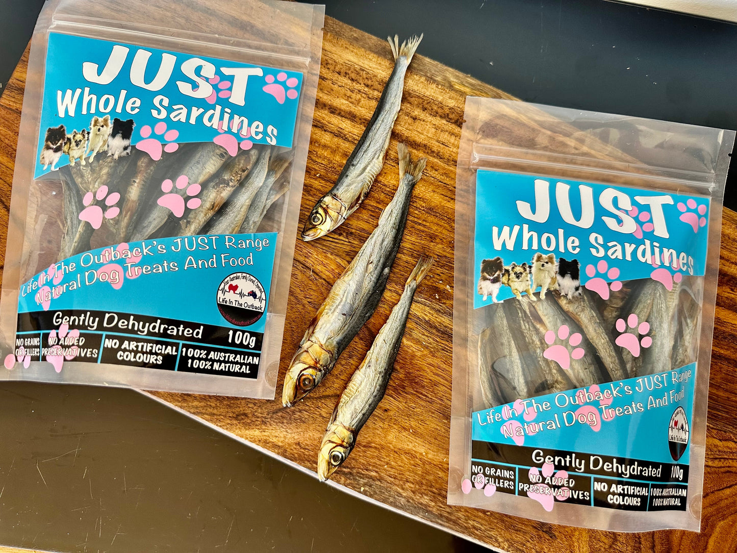 1x Just Whole Sardines Pet Care > Pet Food > Dog Food Life in the outback