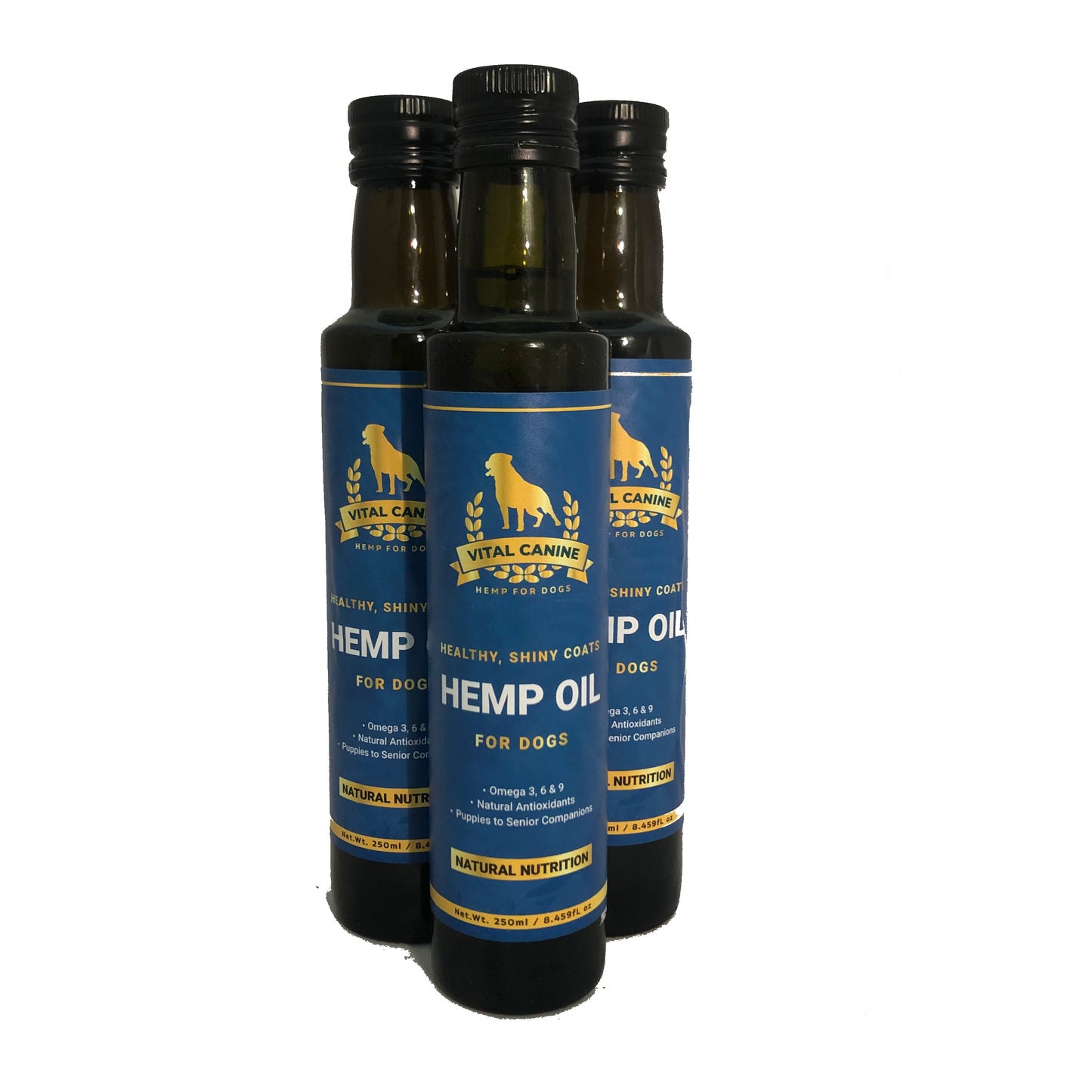 Vital Canine | Hemp Oil For Dogs | 125ml Pet Care > Pet Food > Dog Food Vital Canine