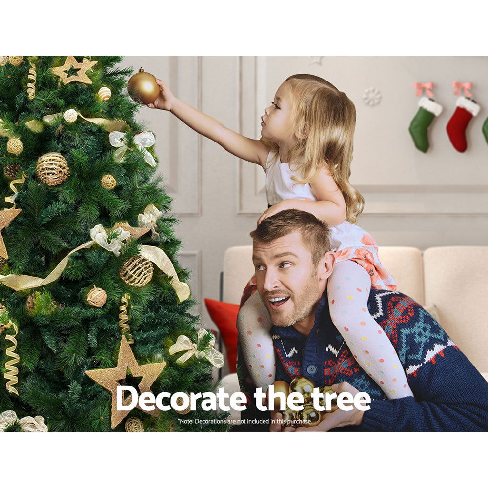 Jingle Jollys Christmas Tree 2.1M Xmas Tree Decorations Pine Needles 1584 Tips Occasions > Christmas > Christmas Trees Woofy and Whiskers