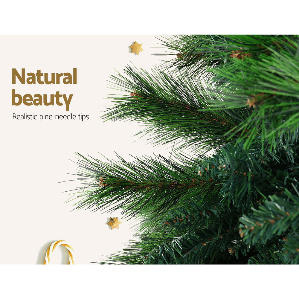 Jingle Jollys Christmas Tree 2.1M Xmas Tree Decorations Pine Needles 1584 Tips Occasions > Christmas > Christmas Trees Woofy and Whiskers