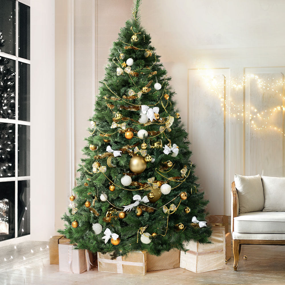 Jingle Jollys Christmas Tree 2.1M Xmas Tree Decorations Pine Needles 1584 Tips Occasions > Christmas > Christmas Trees Woofy and Whiskers