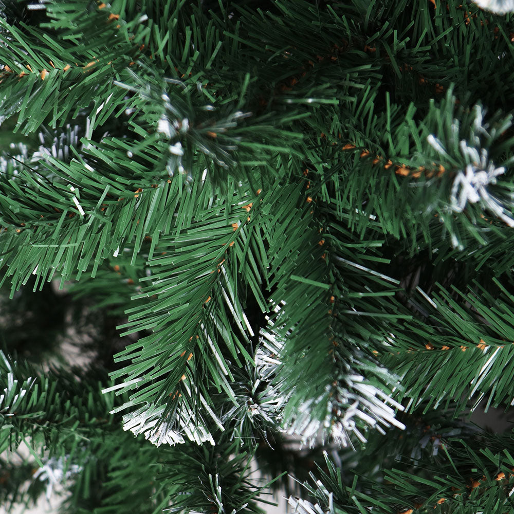 Jingle Jollys Christmas Tree 1.8m Snowy Xmas Tree Decoration 650 Tips Occasions > Christmas > Christmas Trees Woofy and Whiskers