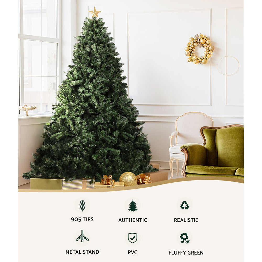 Jingle Jollys Christmas Tree 2.1m Green Xmas Tree Decorations 905 Tips Occasions > Christmas > Christmas Trees Woofy and Whiskers
