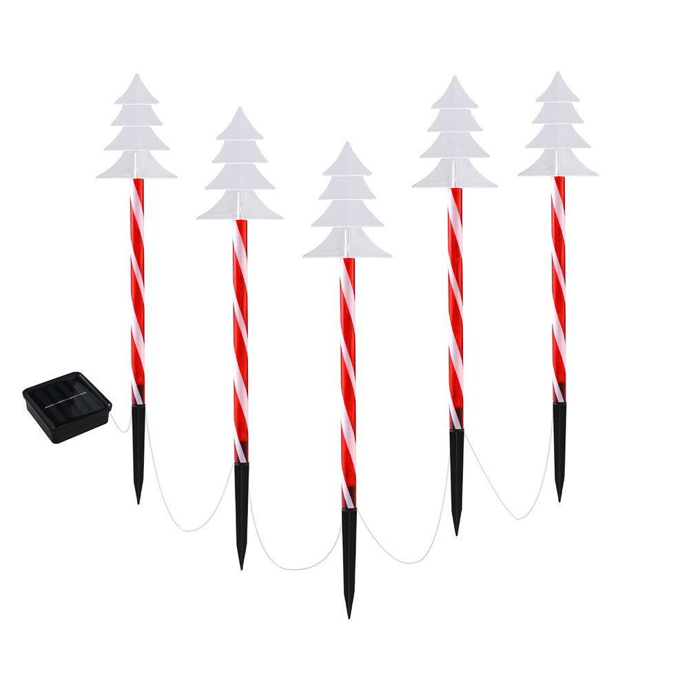 25 LED 5 PCS Christmas Lights Path Ground Light Garden Decorations Jingle Jollys Occasions > Christmas > Outdoor Decorations & Lights Woofy and Whiskers