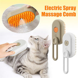 Cat Steam Brush Steamy Dog Brush 3 In 1 Electric Spray Cat Hair Brushes For Massage Pet Grooming Comb Hair Removal Combs Pet ProductsWoofy and Whiskers