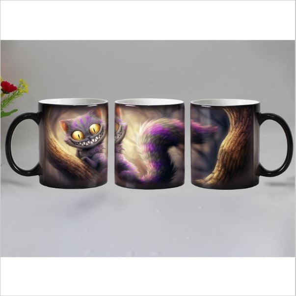 Cheshire Cat Ceramic Mug mug MDI Colorful Cheshire Cat 301 400ml