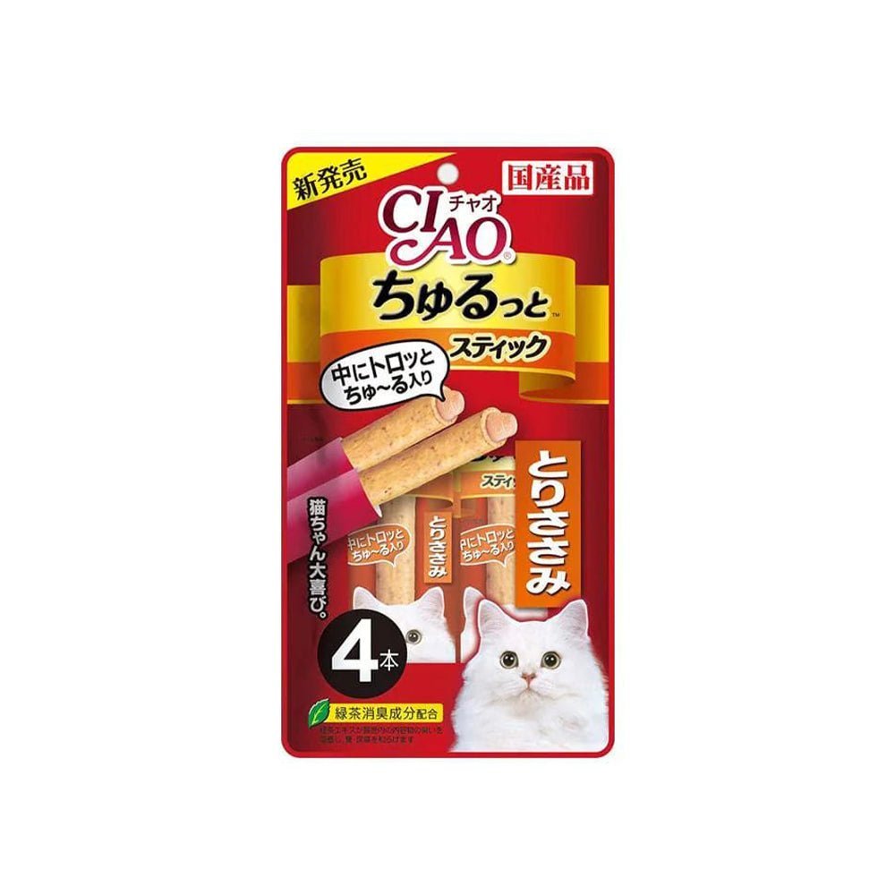 CIAO Churu Puree Cat Wet Treat -Tuna (Skipjack)- 14G X 4 SC-72 X6 Pet Care > Pet Food CIAO Chicken Tender Flavour