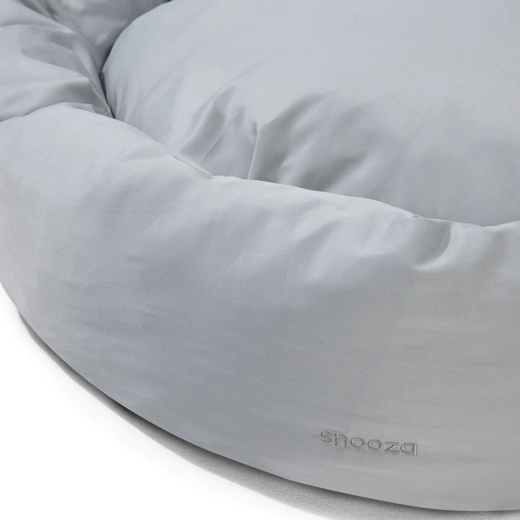 Snooza – Cooling Comfort Cuddler – Powder Grey - Cooling dog bed Snooza