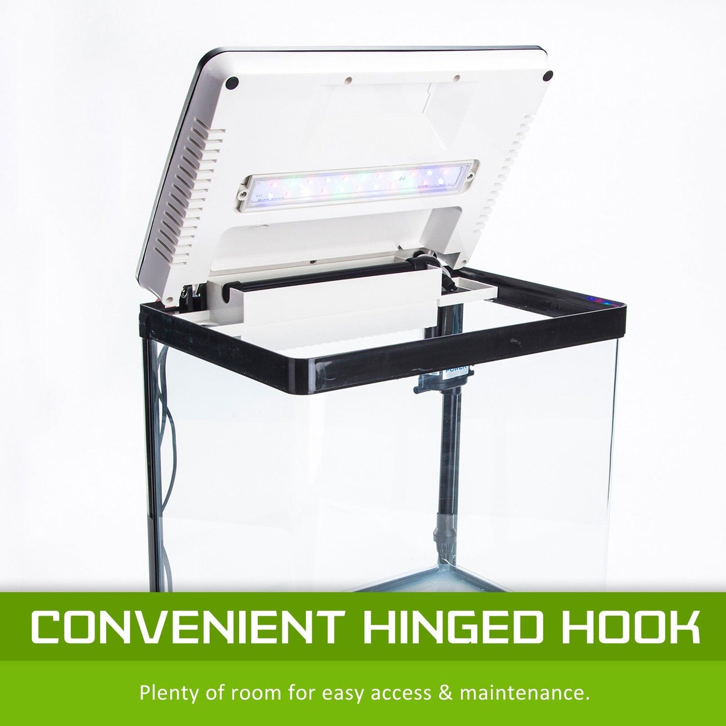 Dynamic Power Aquarium Fish Tank 52L Curved Glass RGB LED Pet Care > Aquarium Dynamic Power