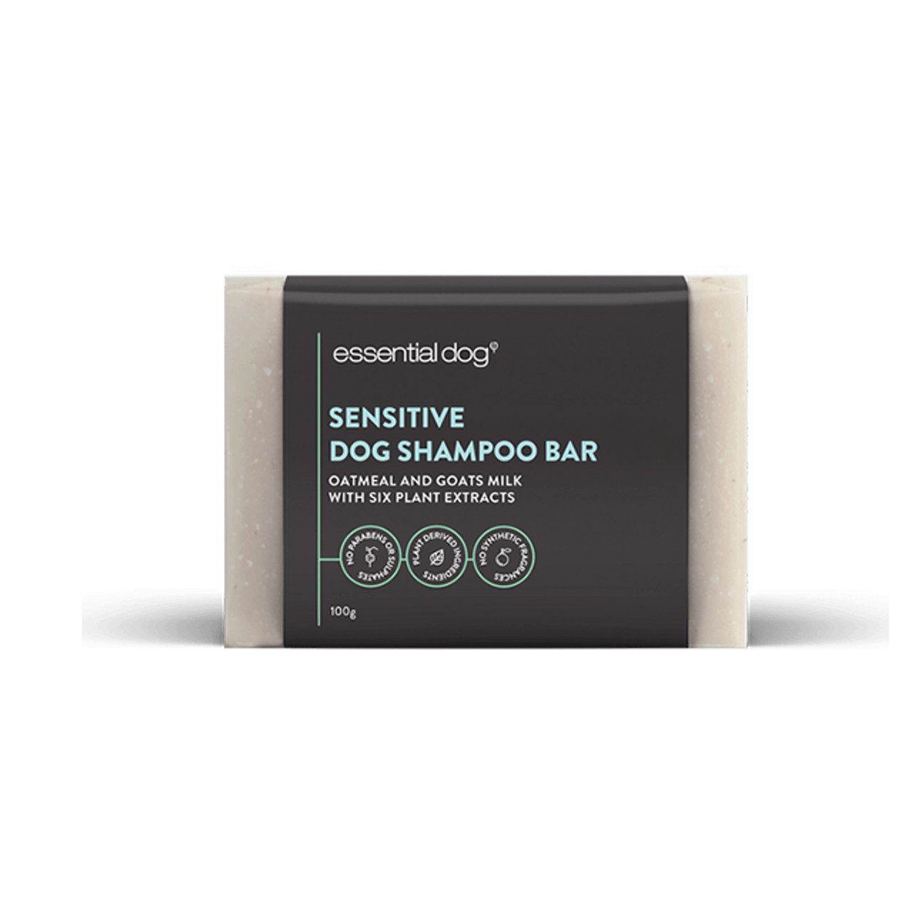 Essential Dog Sensitive Shampoo Bar (Oatmeal & Goatsmilk) Dog shampoo bar for sensitive skin Essential Dog Healthy Coat