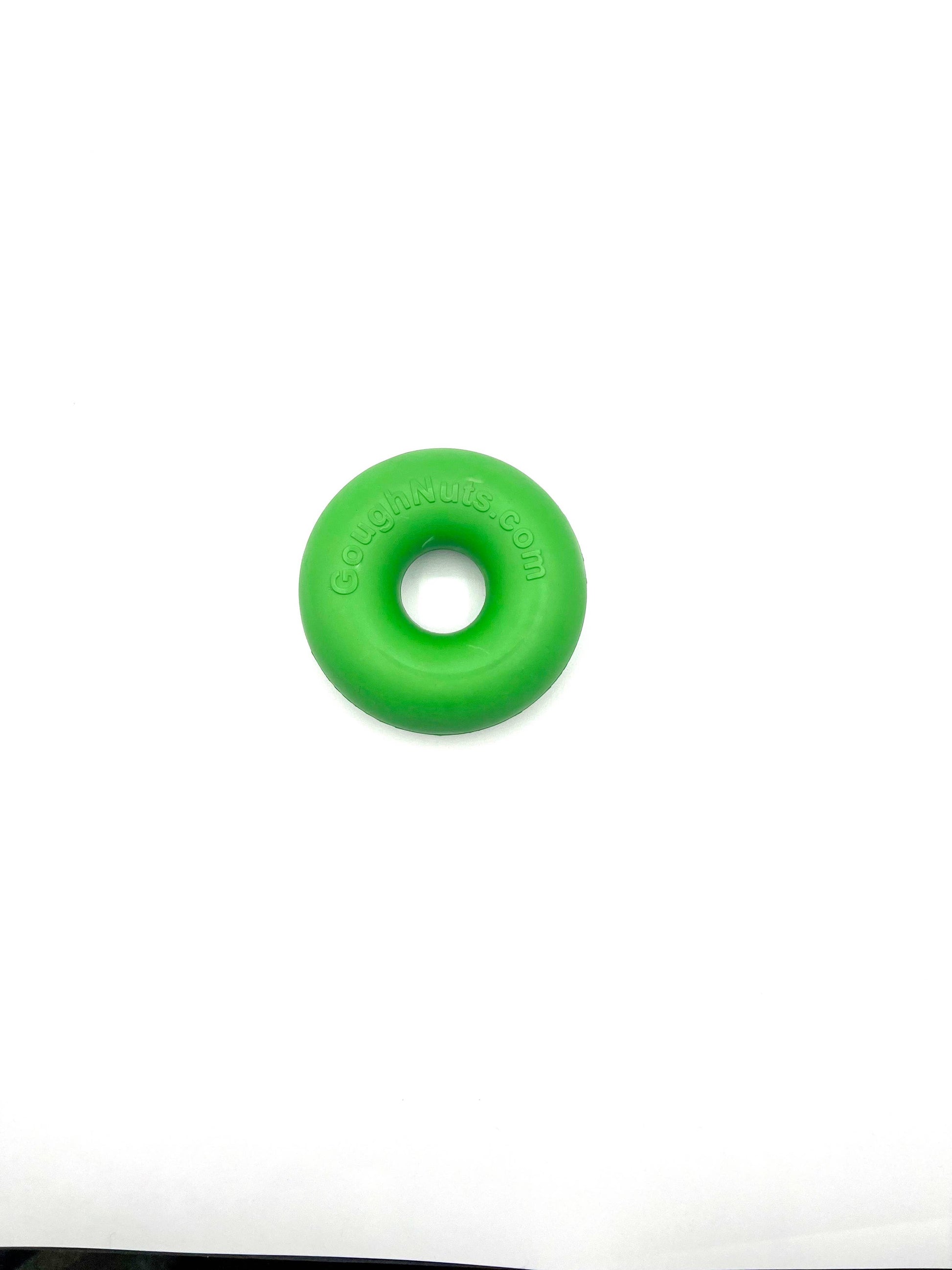 Dog Ring Toys for Aggressive chewers Green Ring tough dog toys Goughnuts Inc. Small