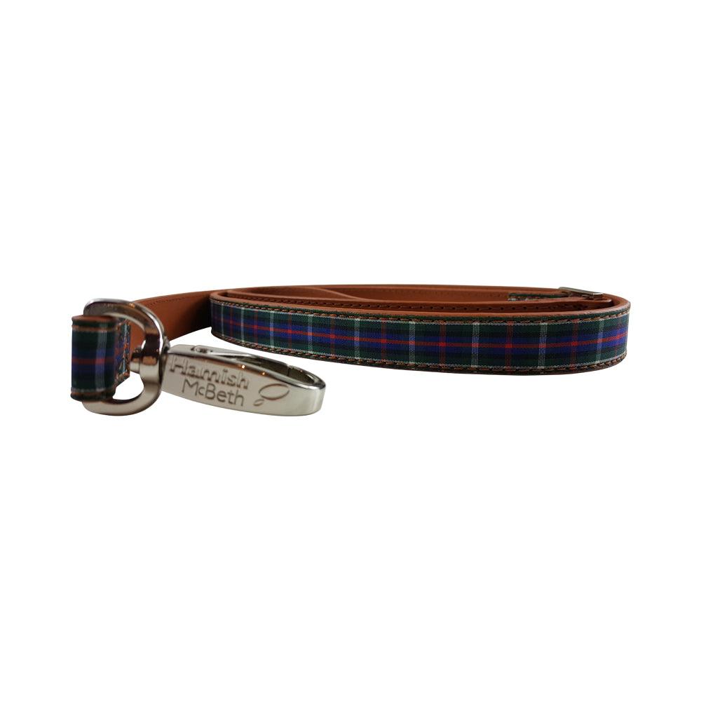 Highland blue Tartan Dog Collar Medium Pet Care > Dog Supplies Hamish McBeth Small Leash Blue