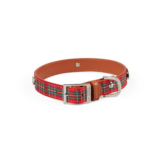 Highland blue Tartan Dog Collar Medium Pet Care > Dog Supplies Hamish McBeth Small Collar Red