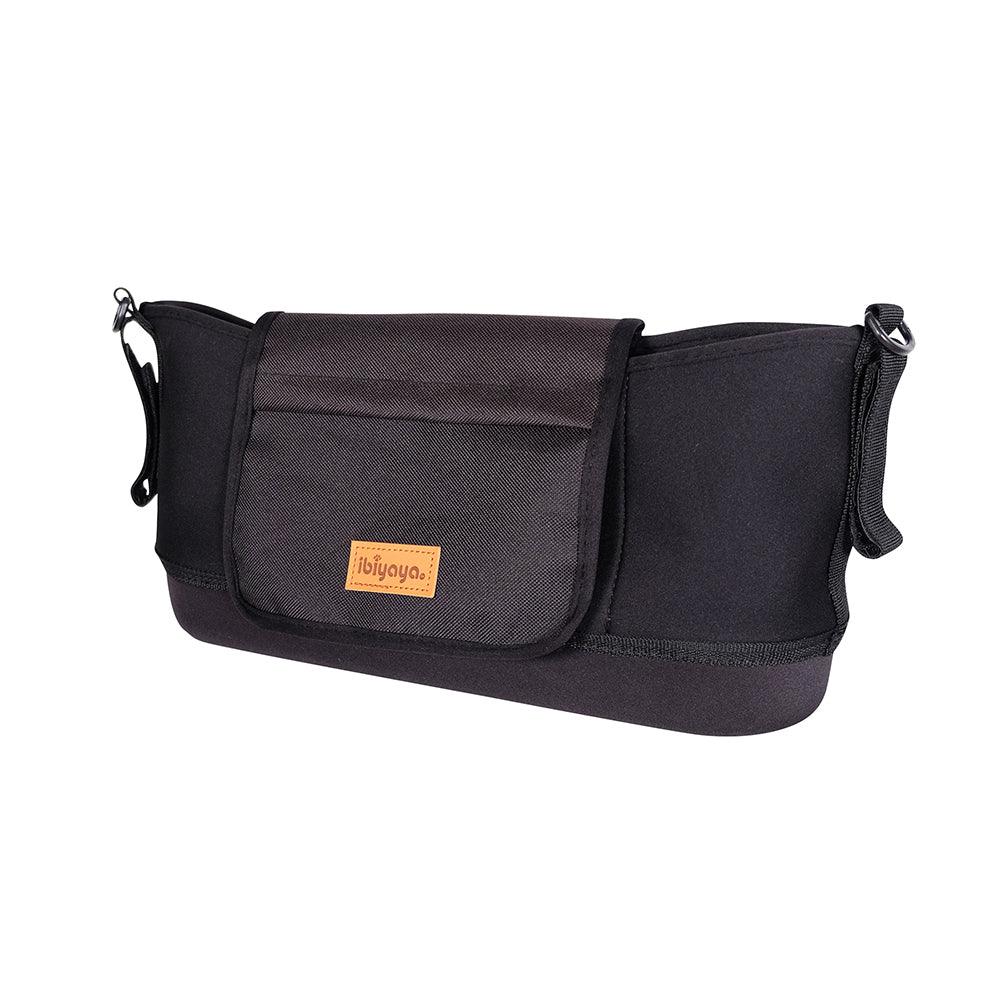 IBIYAYA Pet Pram Organiser Stroller Pouch - Black Pet Stroller storage bag Ibiyaya