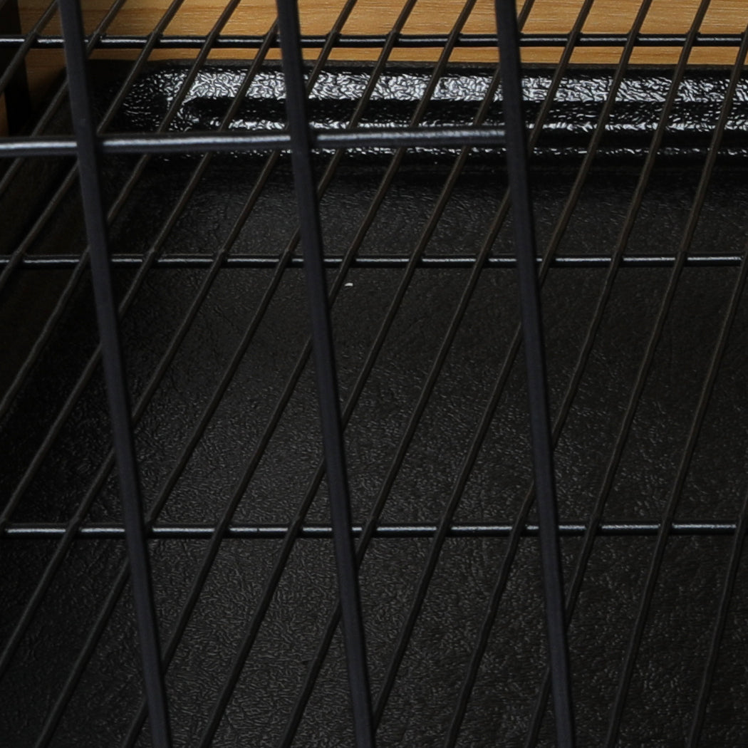 PaWz Wooden Wire Dog Kennel Side End M Medium Pet crate PaWz