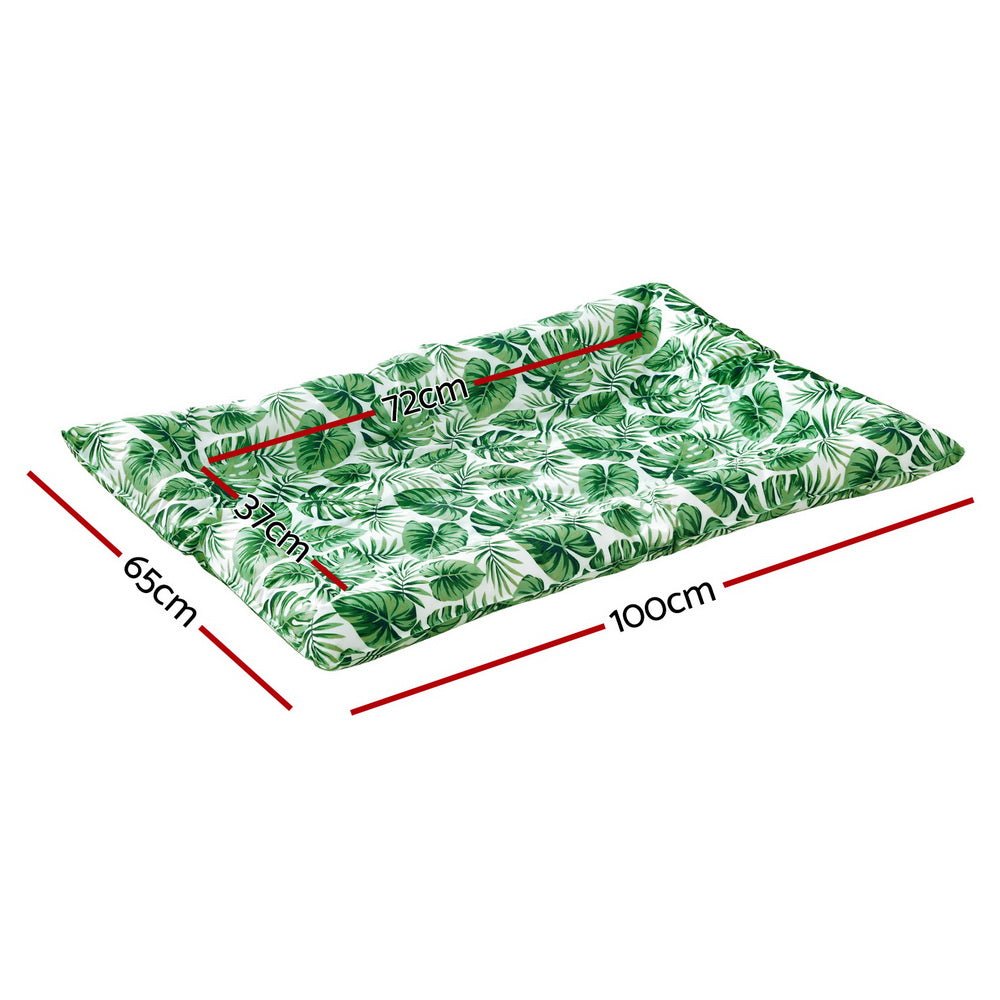 i.Pet Pet Cooling Mat Gel Dog Cat Self-cool Puppy Pad Large Bed Summer Green Pet Care > Dog Supplies > Dog Beds ipet