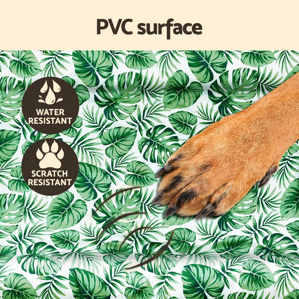 i.Pet Pet Cooling Mat Gel Dog Cat Self-cool Puppy Pad Large Bed Summer Green Pet Care > Dog Supplies > Dog Beds ipet