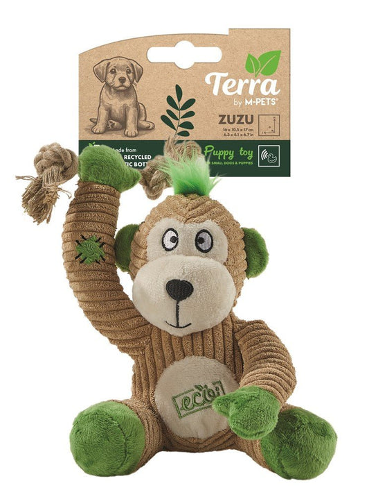 M-PETS TERRA ECO Puppy Toy TOTO Eco friendly dog toy M-Pets Zuzu