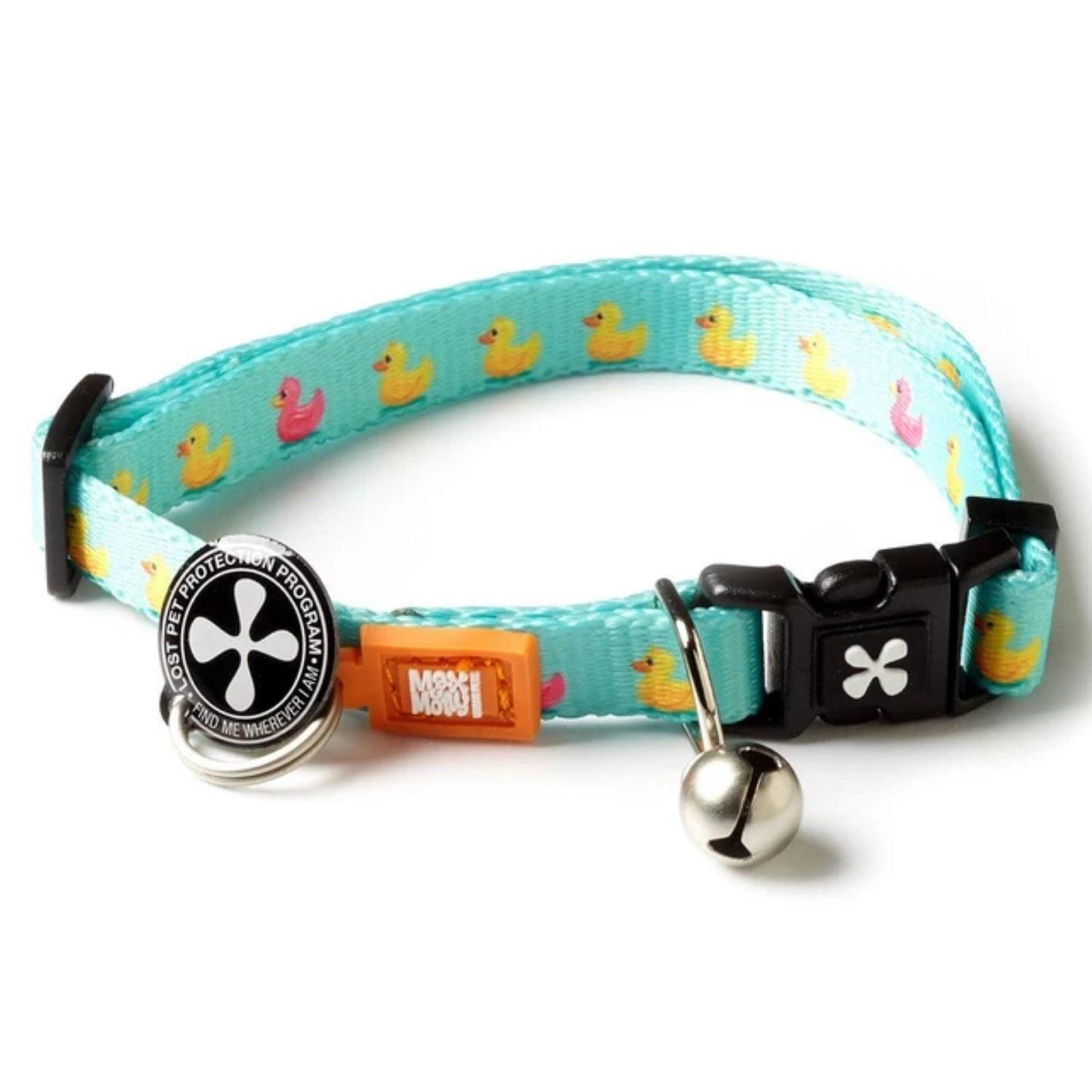 Max and Molly Smart ID Cat Collar Cat Collar Max and Molly ducklings