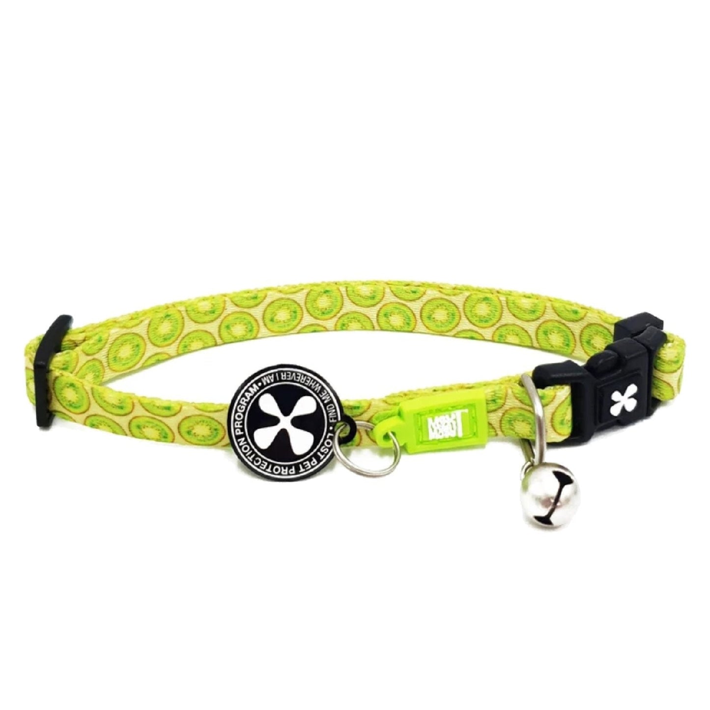 Max and Molly Smart ID Cat Collar Cat Collar Max and Molly kiwi