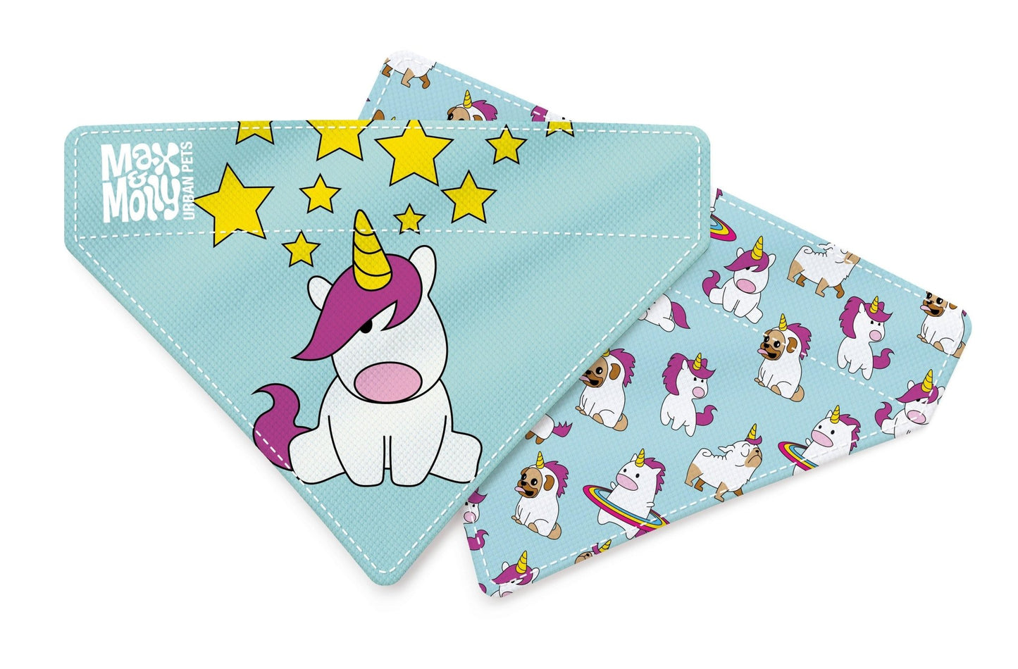 Max & Molly Bandanas for Cats & Dogs - Small Max & Molly Urban Pets Unicorn