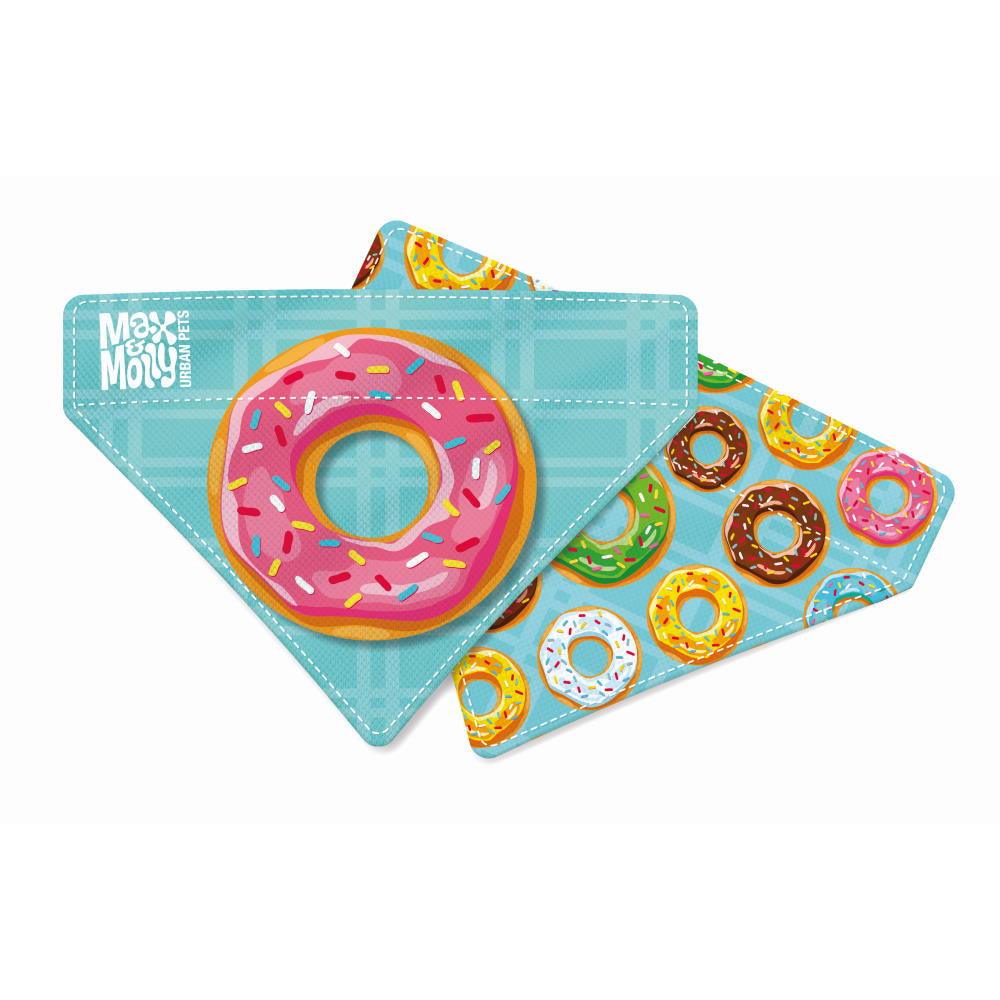 Max & Molly Bandanas for Cats & Dogs - Small Max & Molly Urban Pets Donuts