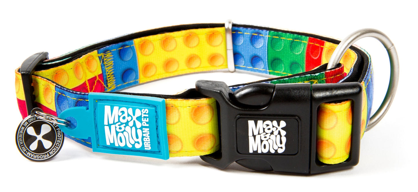 Max & Molly Smart ID Dog Collar - Various Designs Dog Collar Max & Molly Urban Pets X Small Playtime