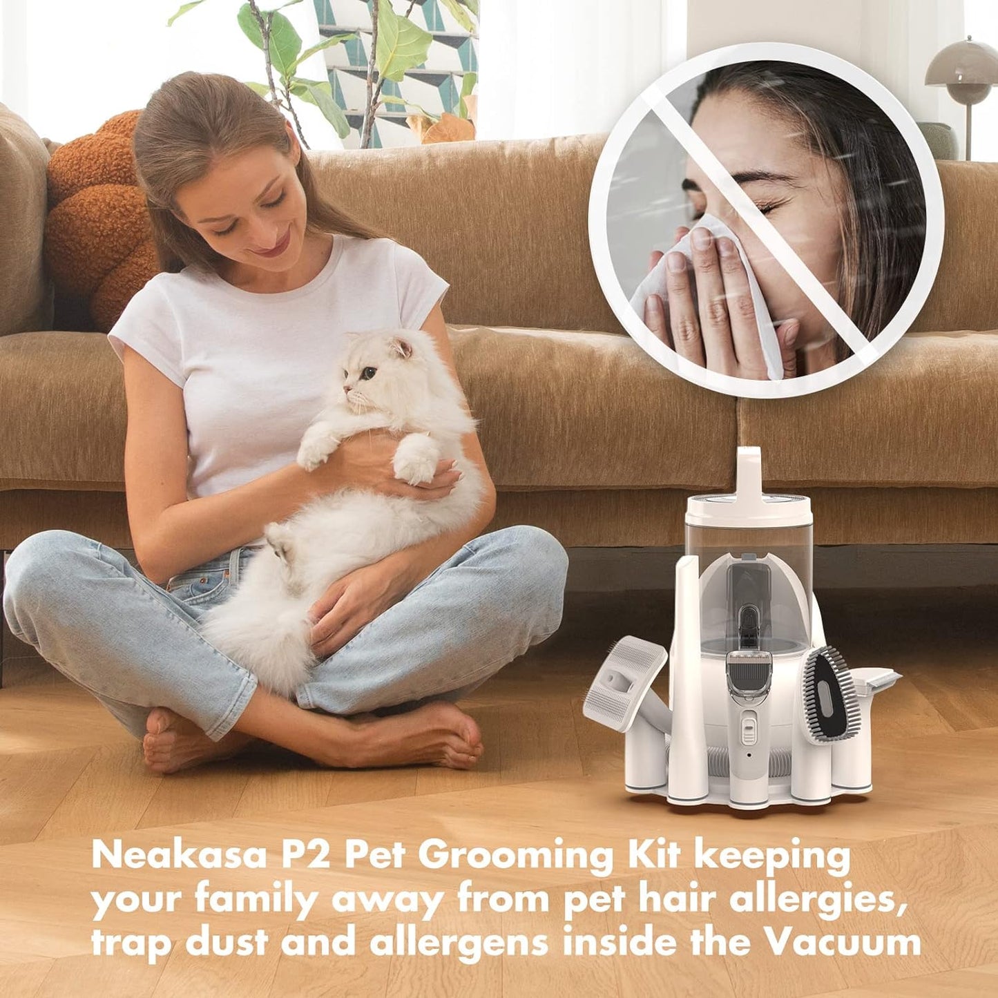 NEAKASA Pet Grooming Vacuum P2 Pro Grooming products NEAKASA