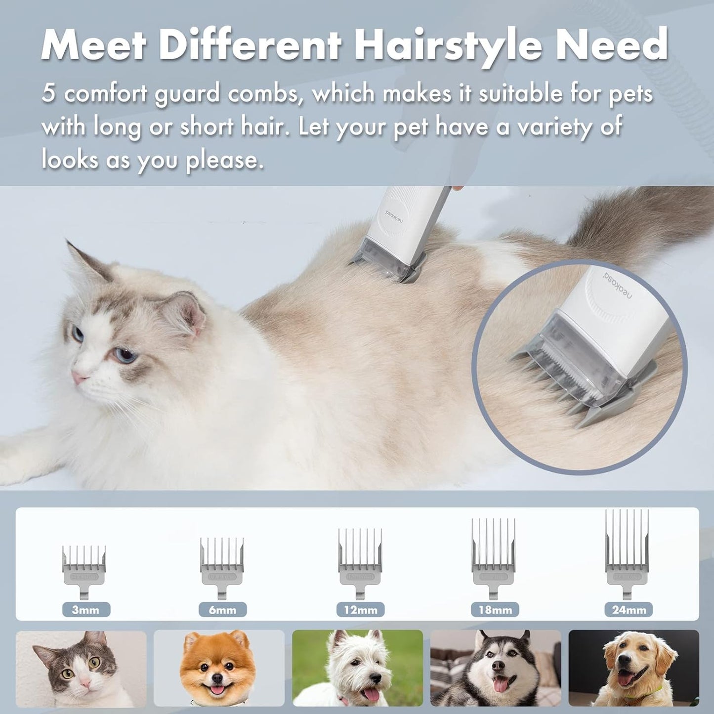 NEAKASA Pet Grooming Vacuum P2 Pro Grooming products NEAKASA