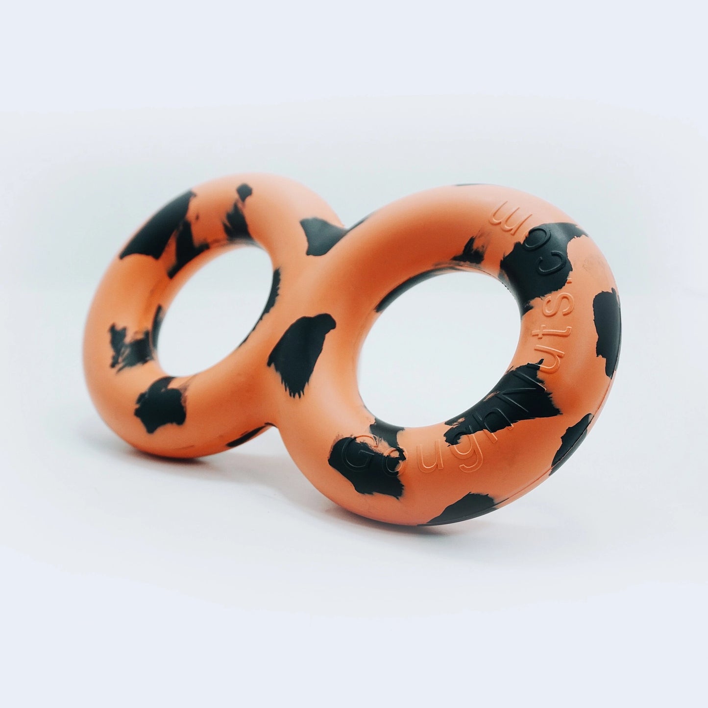 Goughnuts Original Tug Toy tough dog toys GOUGHNUTS Orange