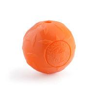 Planet Dog Orbee Tuff Diamond Plate Tough Ball Dog Toy Dog toys Planet Dog Orange
